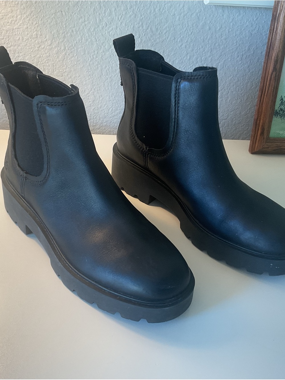 UGG Black Chelsea Markstrum Ankle Boots